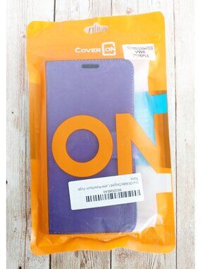 CoverON Phone Case Wallet Motorola Moto G Power 2020 Case Purple RFID Blocking